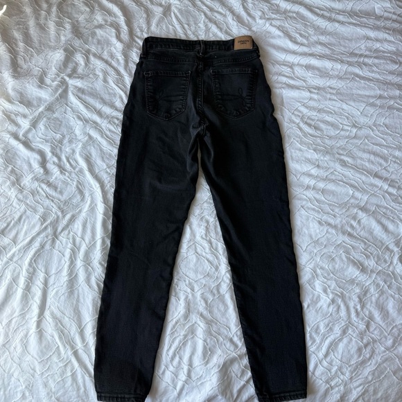 Levi's Denizen High Rise Skinny Black Charcoal Wash Skinny High RiseJeans - Picture 9 of 12